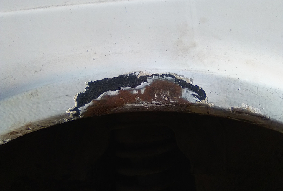 Проверка защиты арок под подкрылками. — Lada 21218 Фора, 1,7 л, 2000 ...