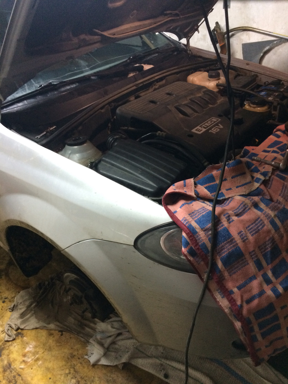Грм — Chevrolet Lacetti Sedan, 1,4 л, 2007 года | плановое ТО | DRIVE2