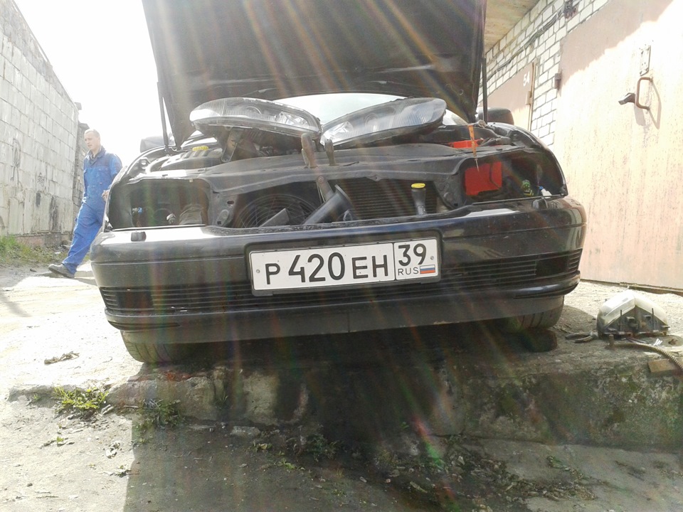 Противотуманные фары, приводим в порядок.(готово) — Opel Omega B, 2,2 л ...
