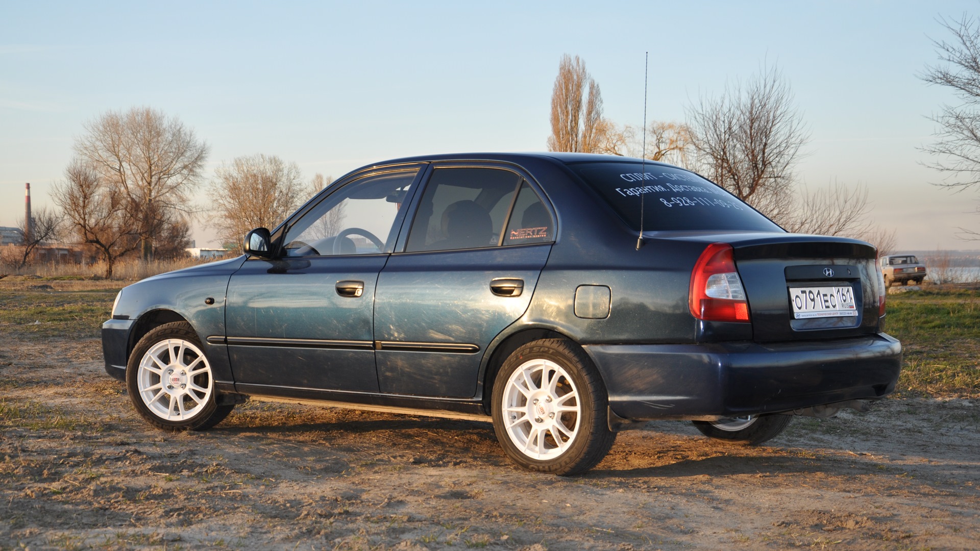 Hyundai Accent (2G) 1.5 бензиновый 2006 | 