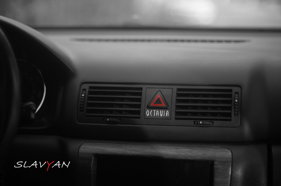 Кнопка аварийки — Skoda Octavia A4 Mk1, 2 л, 2003 года | стайлинг | DRIVE2