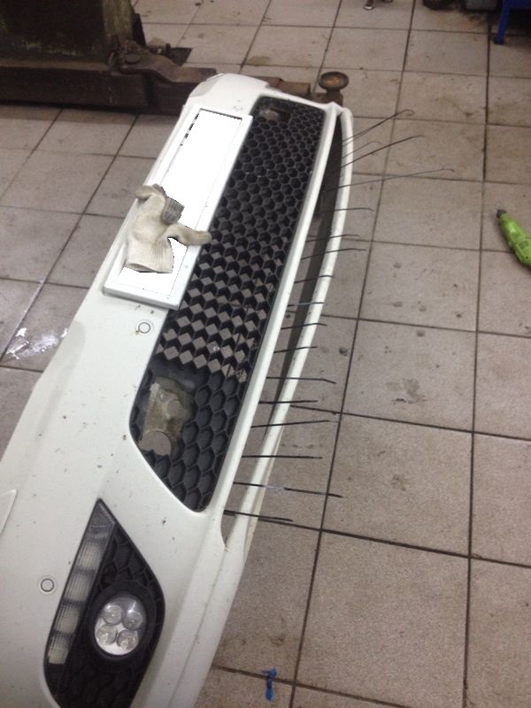 ушло пол упаковки стяжек — Skoda Octavia A5 Mk2