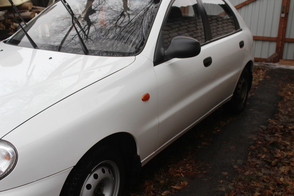 Покраска царапин на двери — ЗАЗ Chance, 2011 года | своими руками | DRIVE2