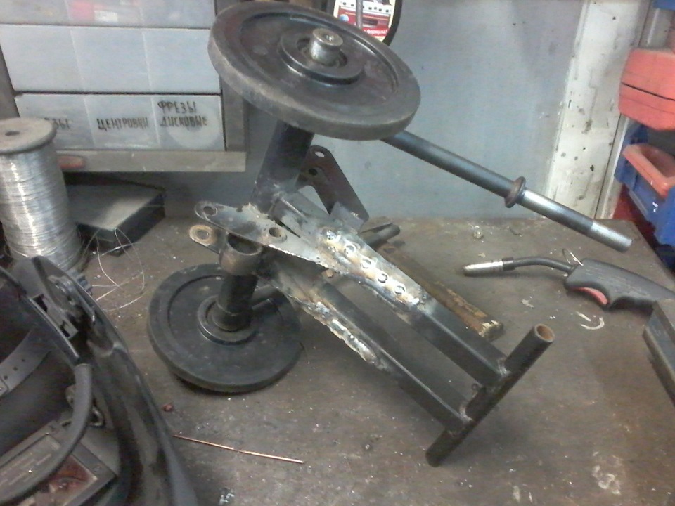 Ремонт сваркой детали подвески снегохода — Аргонщик.рф на DRIVE2