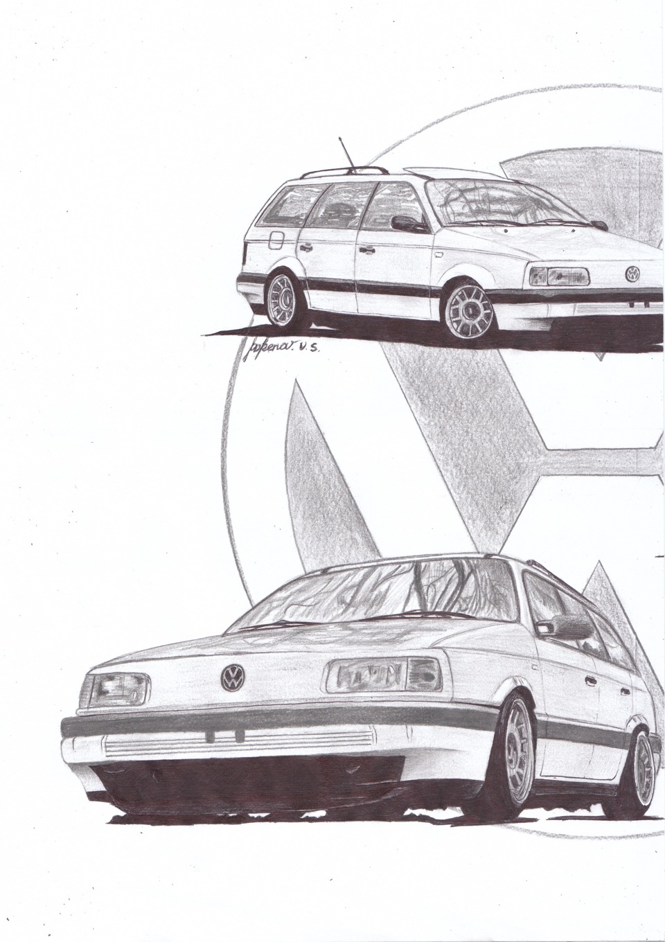 Volkswagen passat b3 Universal(формат А3) — DRIVE2