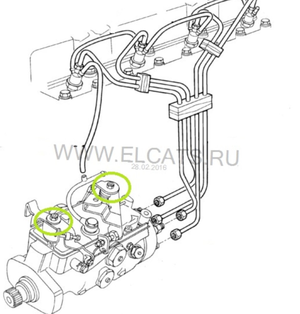 Форд транзит топливная система дизель схема