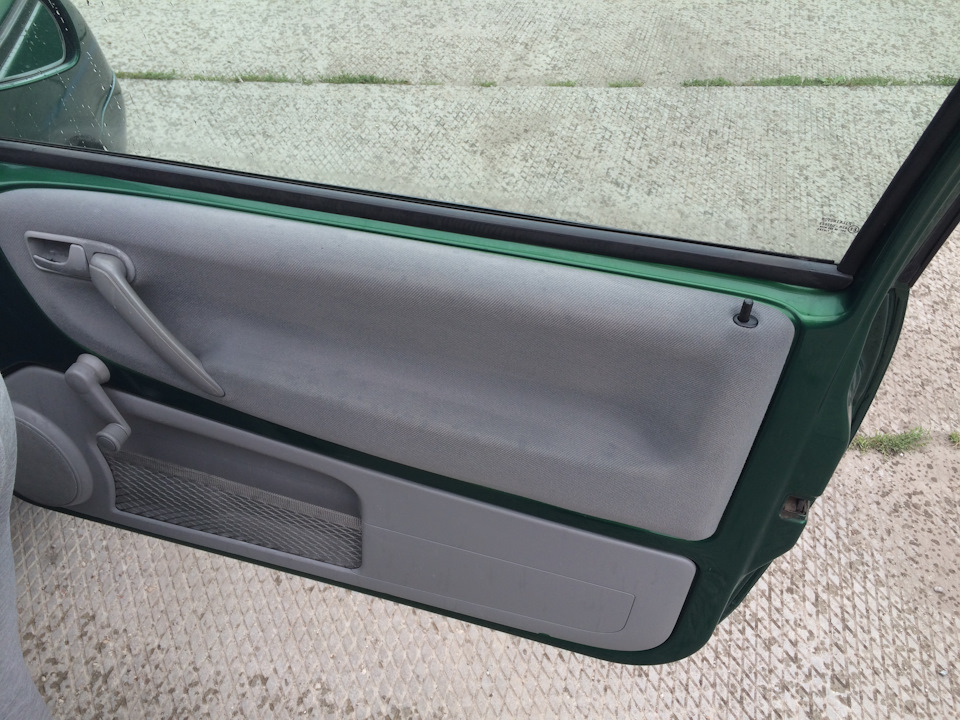 Колпачки в ступичное отверстие и химчистка. — Volkswagen Lupo, 1 л ...