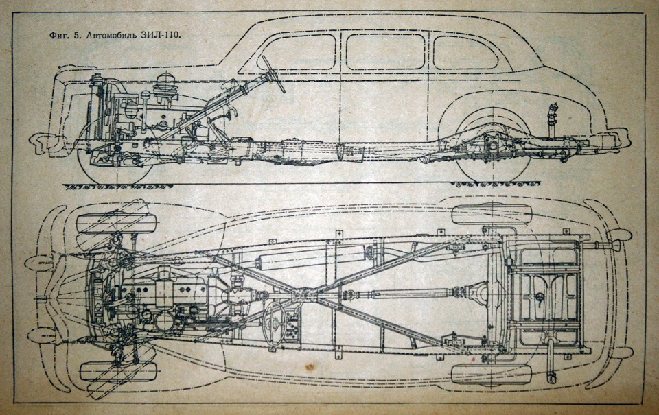 Чертеж зис 110