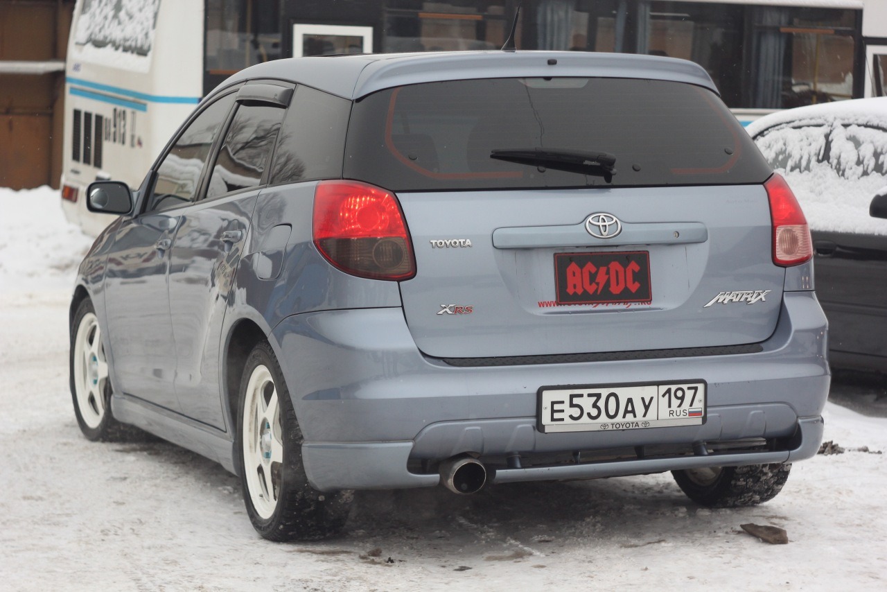 номер AC/DC и мысли по поводу музыки — Toyota Matrix (1G), 1,8 л, 2002 года  | тюнинг | DRIVE2