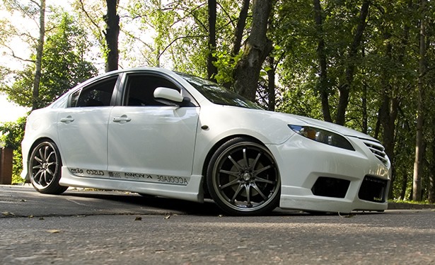R19 =) — Mazda 3 (1G) BK, 2 л, 2008 года | колёсные диски | DRIVE2