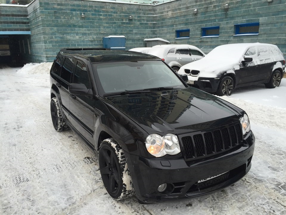 Jeep Grand Cherokee srt8 утка