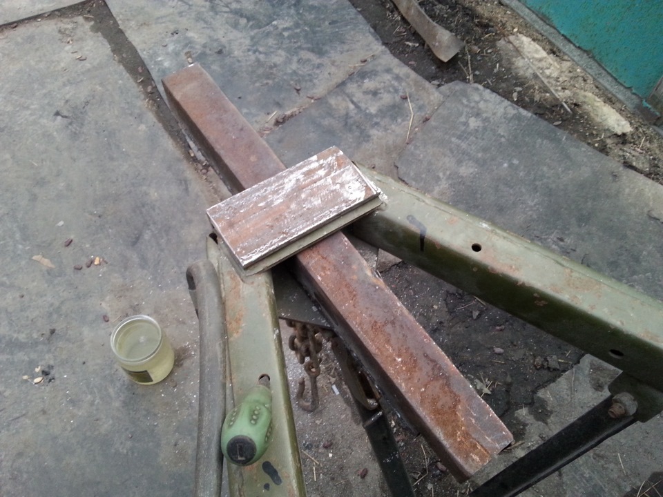 Прицеп, переделка дышла — часть первая . — УАЗ 315195 Hunter, 2,7 л ...