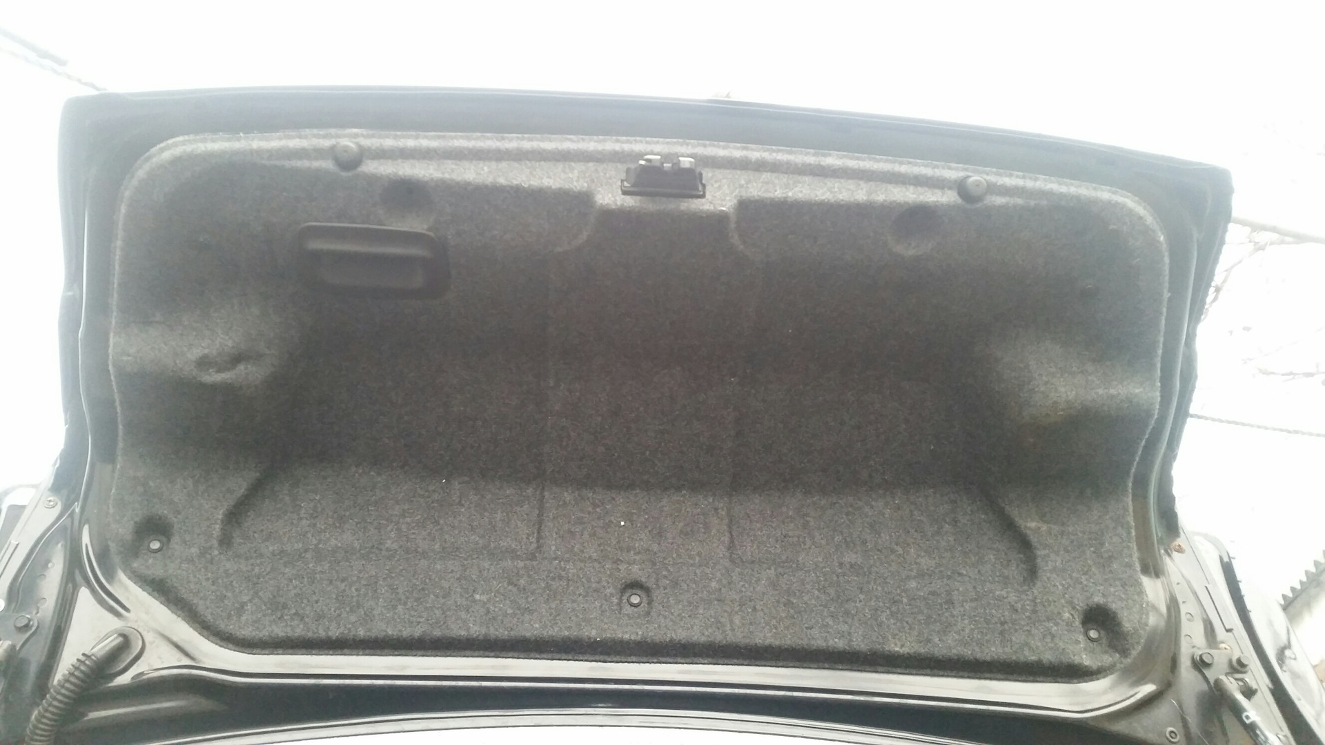 Ручка багажника — Mitsubishi Lancer X, 1,5 л, 2007 года | своими руками ...