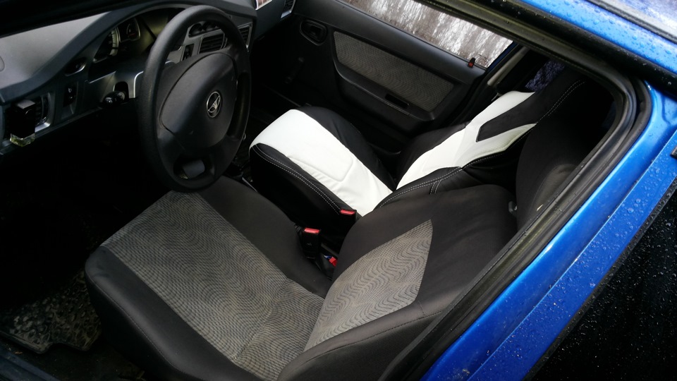 новые чехлы recaro — Daewoo Nexia (N150), 1,6 л, 2011 года | аксессуары ...