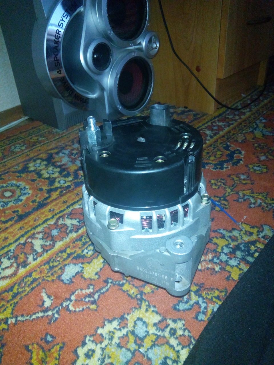 новый генератор на 115А — Lada Приора седан, 1,6 л, 2007 года | своими ...