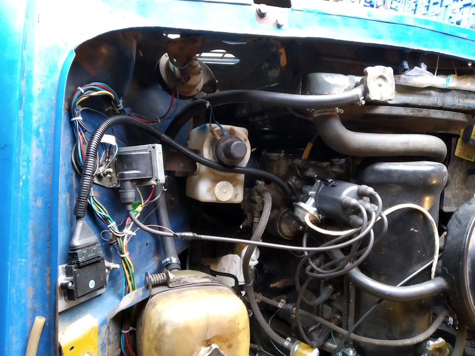 Установка ГБО и БСЗ на ваз 2101. — Lada 21033, 1,5 л, 1982 года ...