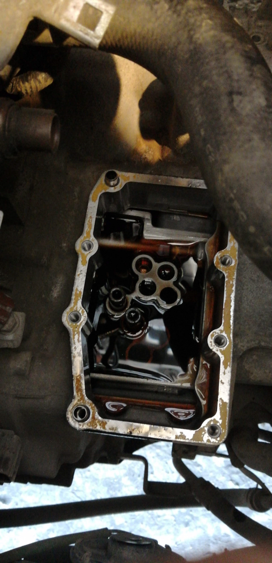 Промывка блока клапанов (соленоидов) — Honda Mobilio Spike, 1,5 л, 2006 ...