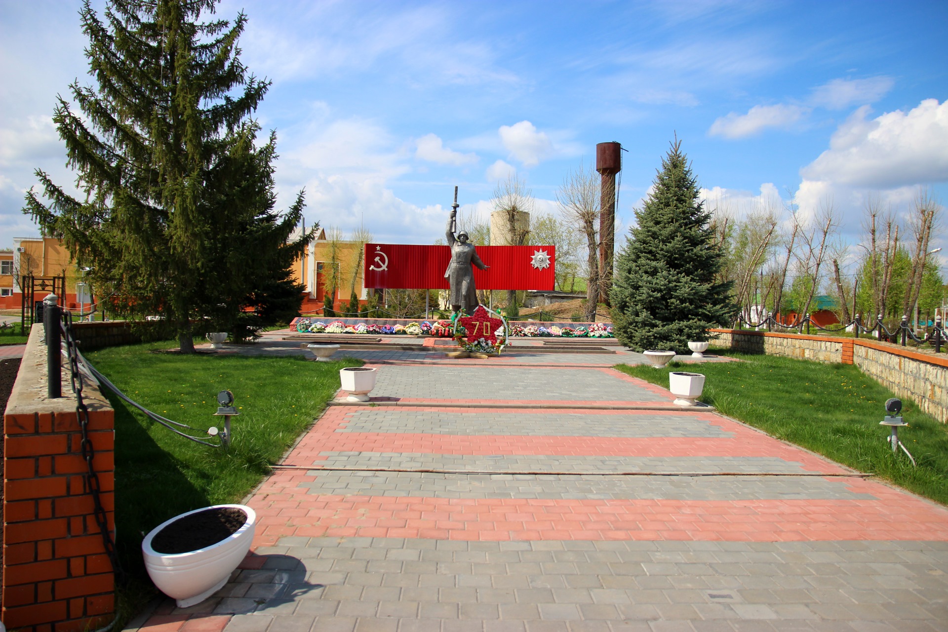 Парк станицы Алексеевской Волгоградской области