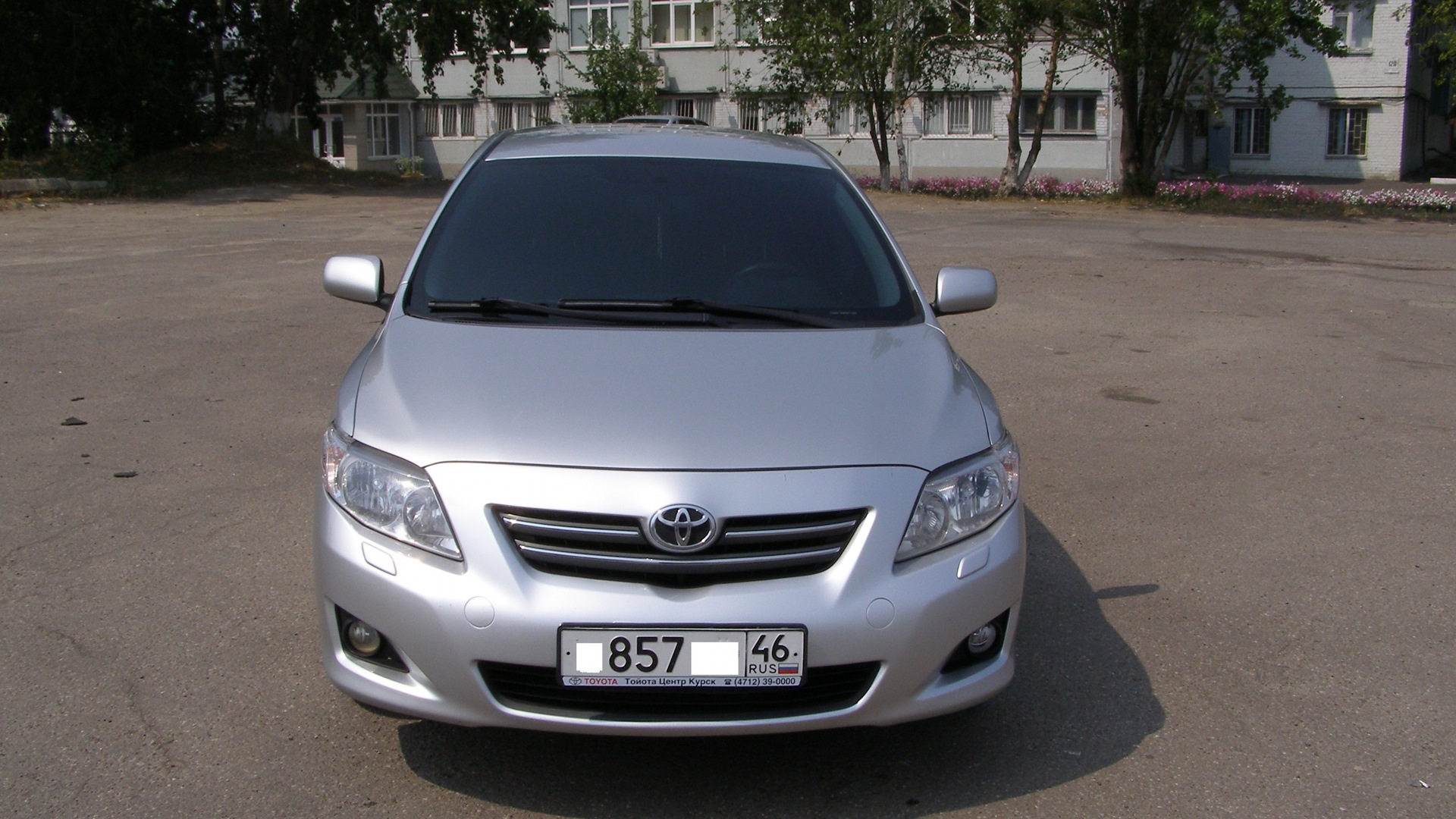 Toyota Corolla (130) 1.6 бензиновый 2007 | Серебристая Корова на DRIVE2