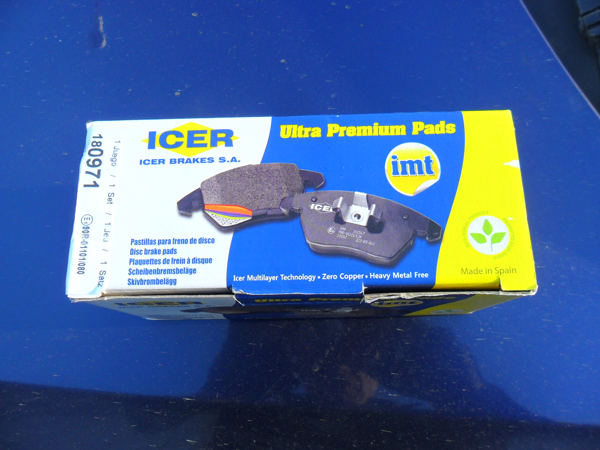 Тормозные колодки icer