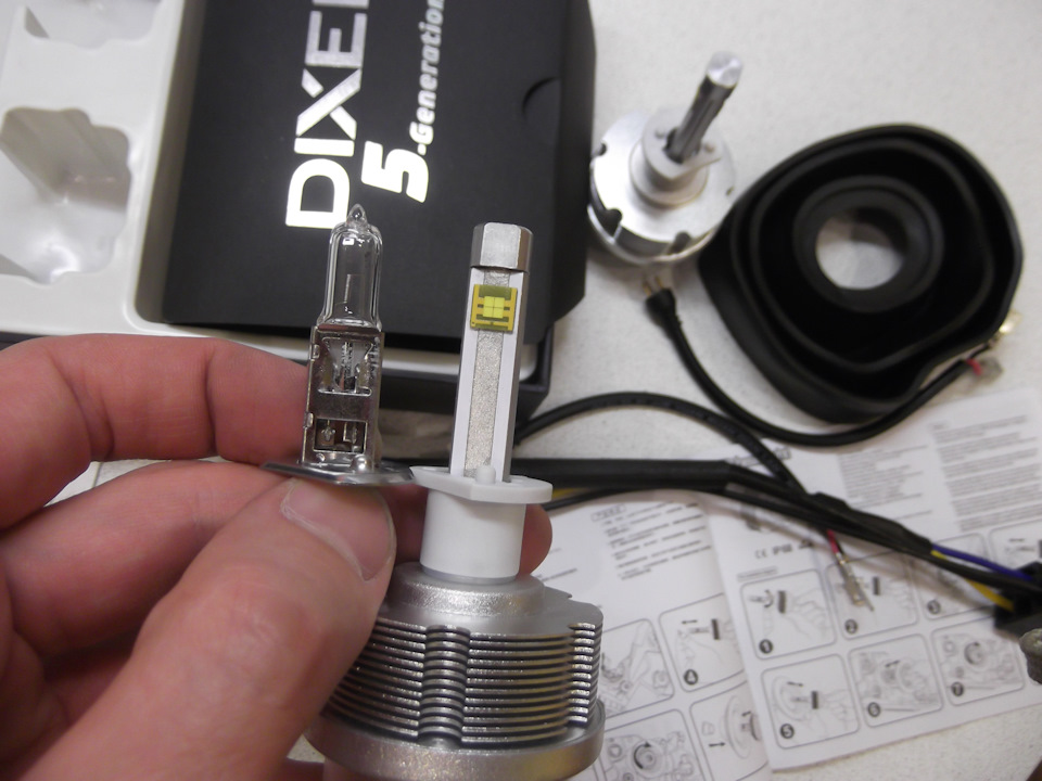 Что лучше… Галоген или ЛедЛампы? о_0! — Audi 80 (B3), 1,8 л, 1990 года ...