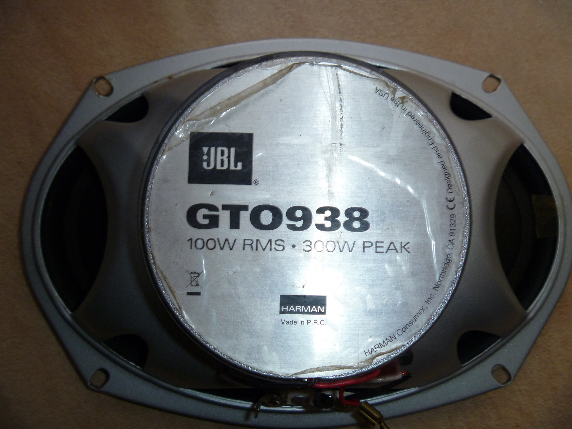 Овалы JBL GTO 938