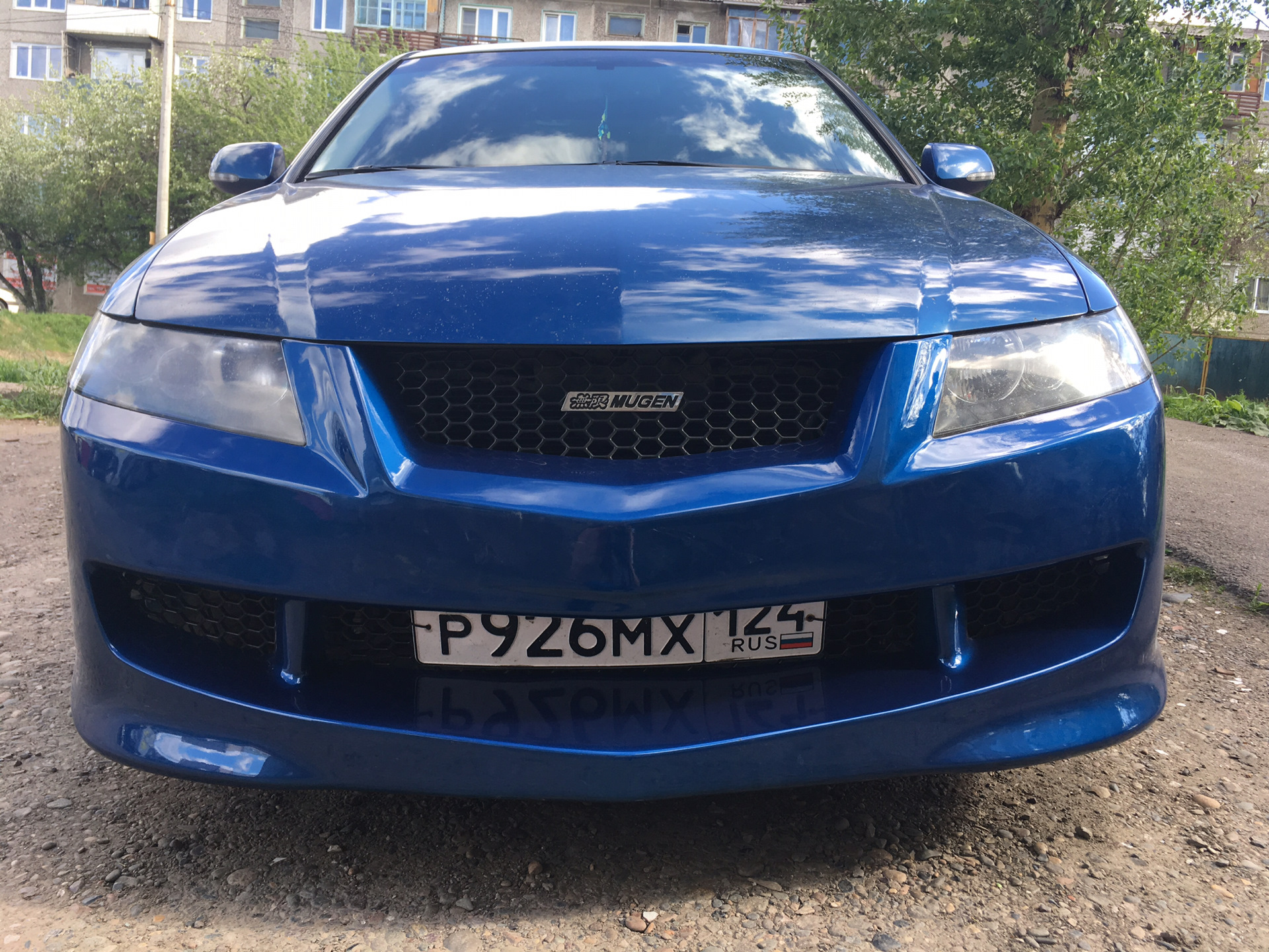 Honda accord cl 7. Honda Accord 7 Mugen синяя.