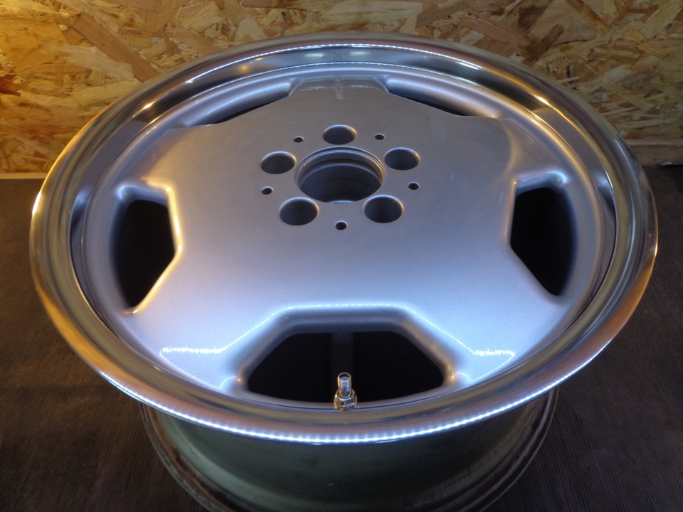 Polishing the shelves 17u0026quot AMG monoblock wheels