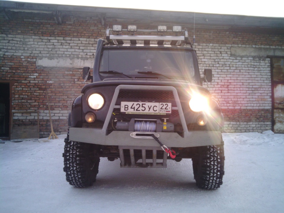 Зимние итоги. — УАЗ 315195 Hunter, 2,7 л, 2010 года | тюнинг | DRIVE2