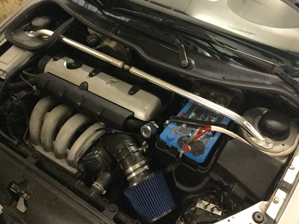 Нас интересует подкапотка. — Peugeot 206 CC