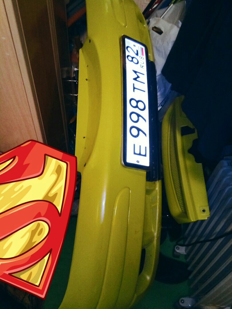 Запаял трещину в бампере — Lada 112 Coupe, 1,6 л, 2007 года | своими ...