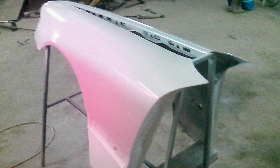 Покраска \"Белого Мерина\" — Mercedes-Benz C-class (W202), 1,8 л, 1997 ...