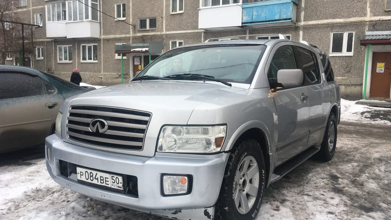 Infiniti QX (2G) 5.6 бензиновый 2004 | 56 Begemoniti на DRIVE2