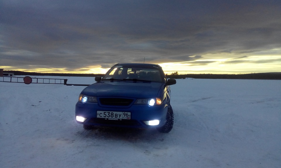 Ксенон 5000 и американские габариты — Daewoo Nexia (N150), 1,6 л, 2011 ...