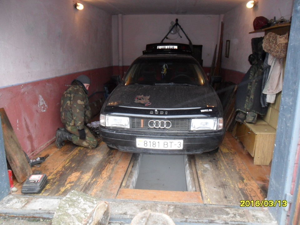 стук в подвеске ауди 80 — Audi 80 (B3), 1,8 л., 1989 года | своими ...