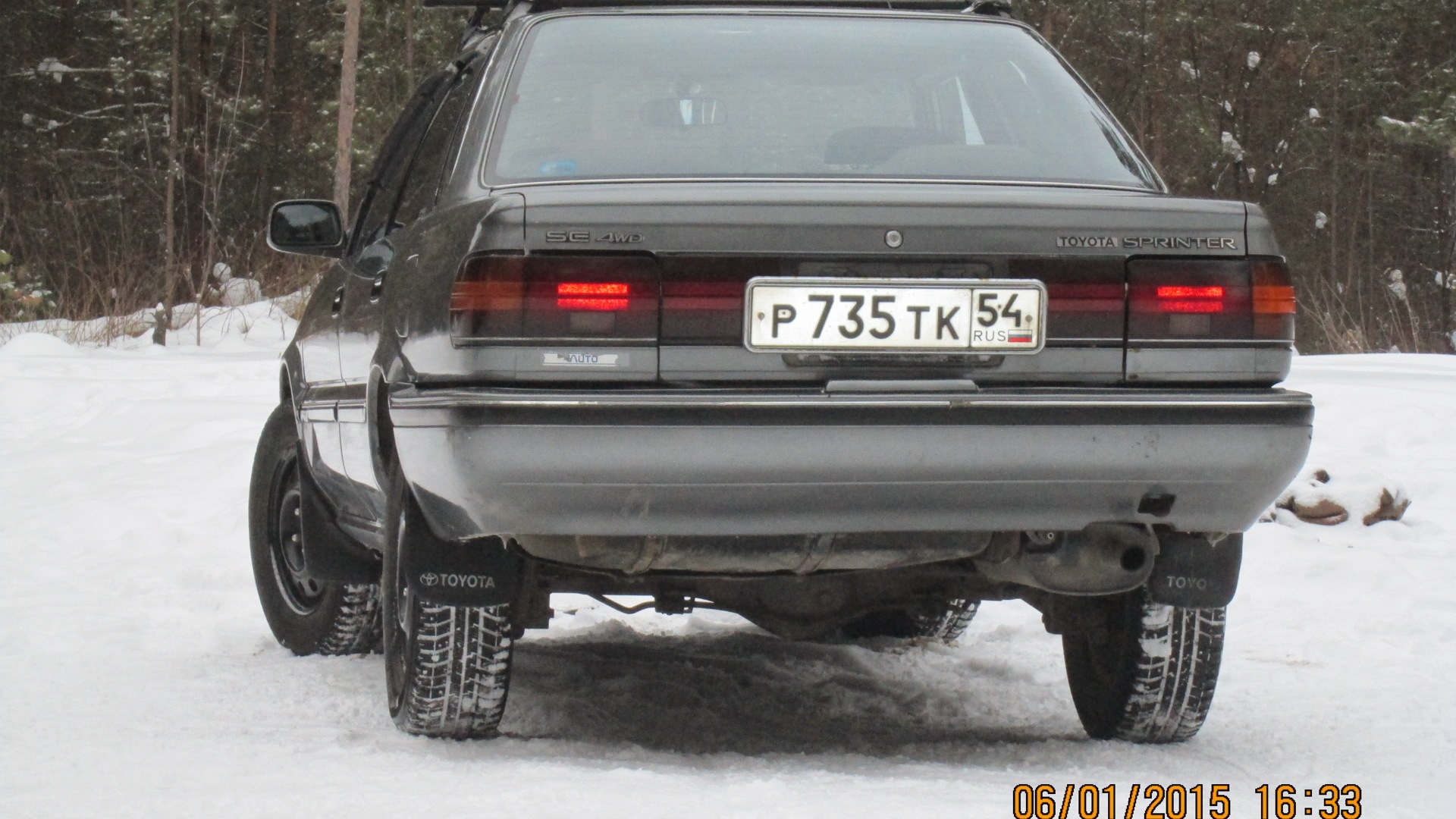 Toyota Sprinter (90) 1.6 бензиновый 1988 | 1.6 АКПП 4wd, карбюратор на  DRIVE2