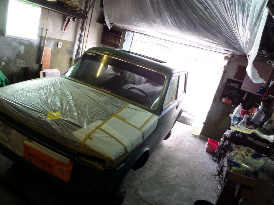 подготовка к покраске Раптором — Lada 4x4 3D, 1,7 л, 1985 года | своими ...