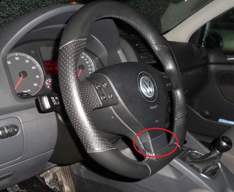 Добро пожаловать в органы, сынок! — Volkswagen Golf Mk5, 1,6 л, 2008 ...