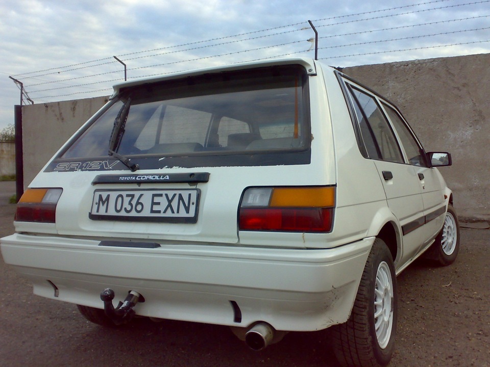 снова на ходу — Toyota Corolla (80), 1,3 л., 1986 года | наблюдение ...
