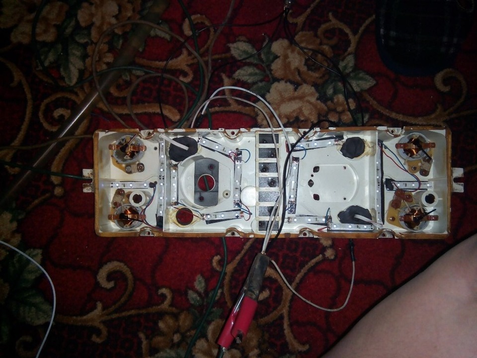 Переделка подсветки приборной панели ваз 2107 — Lada 2107, 1,5 л, 1986 ...