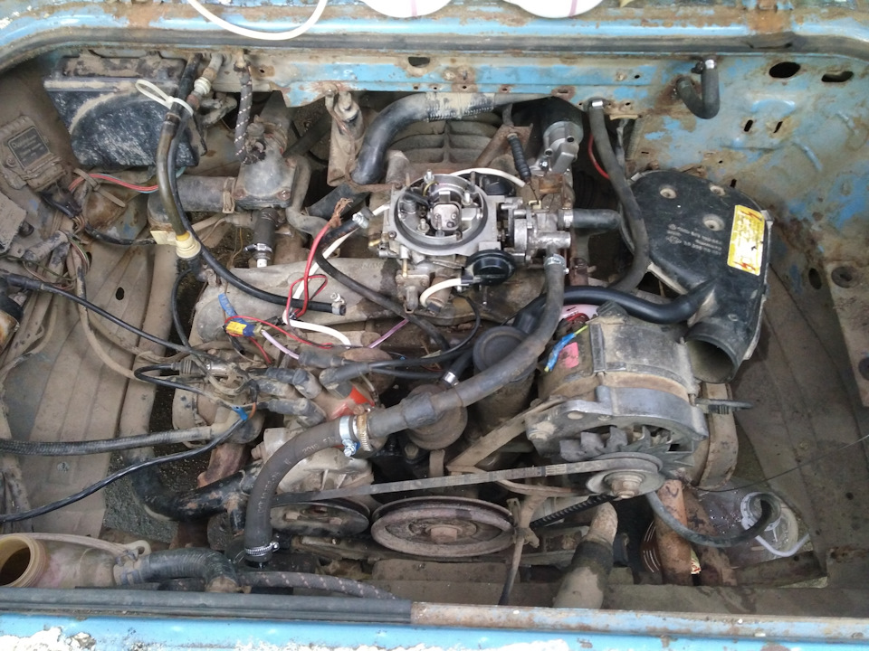 Прощай солекс 2108 (часть 2) — Volkswagen Transporter T3, 1,9 л, 1988 ...