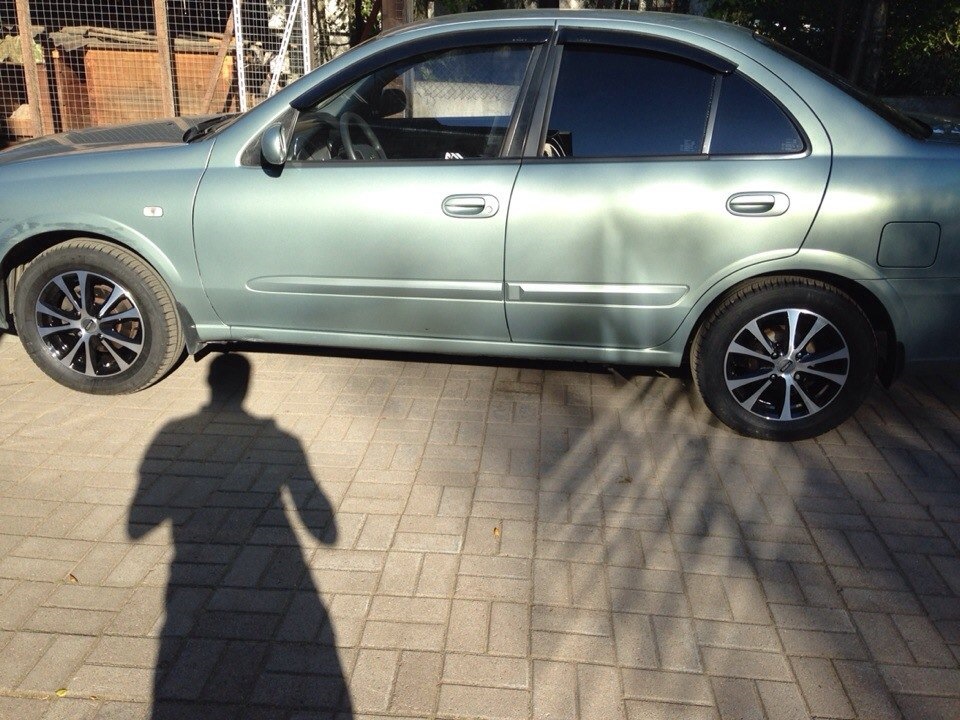 Замена штатных колес — Nissan Almera Classic (B10), 1,6 л, 2006 года ...