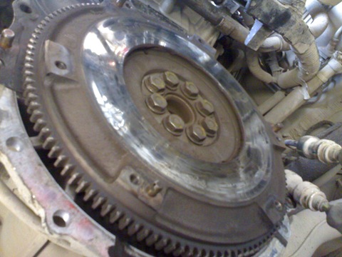 clutch replacement photo report continued - Toyota Celica 20 L 1998