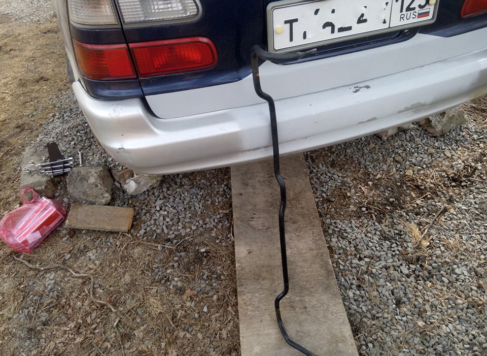 Задний стабилизатор — Toyota Corolla (100), 1,8 л, 1998 года | тюнинг ...