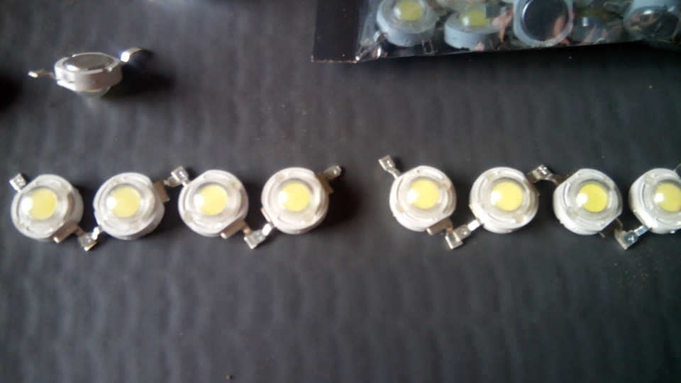 светодиоды для ДХО — Москвич Святогор, 1,5 л, 1998 года | другое | DRIVE2