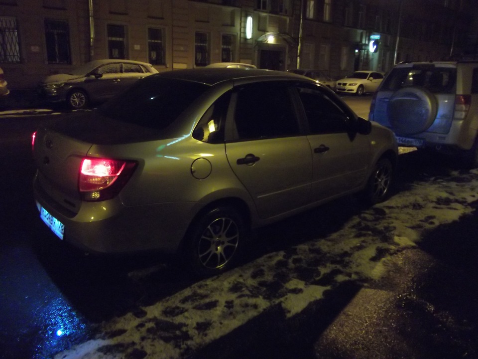 Серая мышь или R14 — Lada Гранта (1G), 1,6 л, 2012 года | колёсные ...