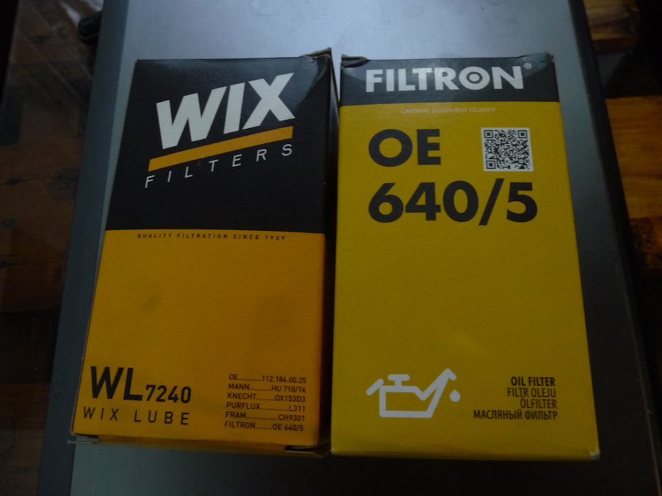 Filtron vs mann filter