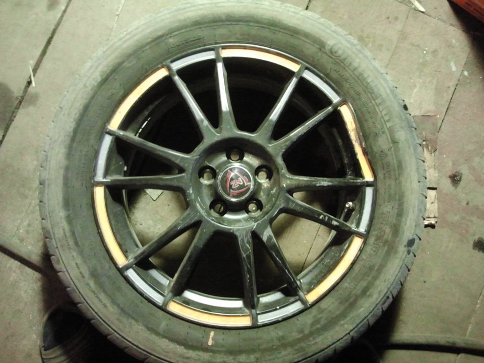 Погнули диск литой — Subaru Forester (SG), 2,5 л, 2003 года | колёсные ...