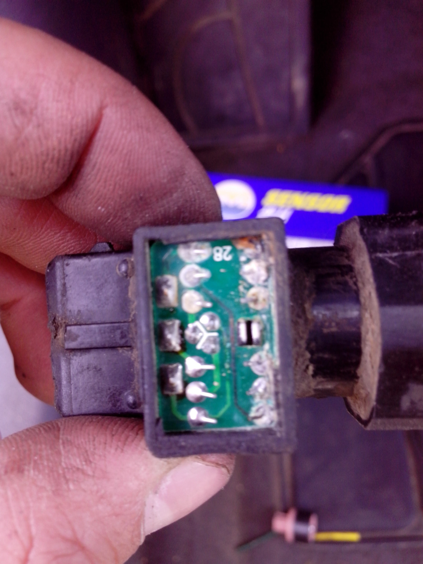 Замена датчика скорости — Hyundai Elantra (3G), 1,6 л, 2003 года ...