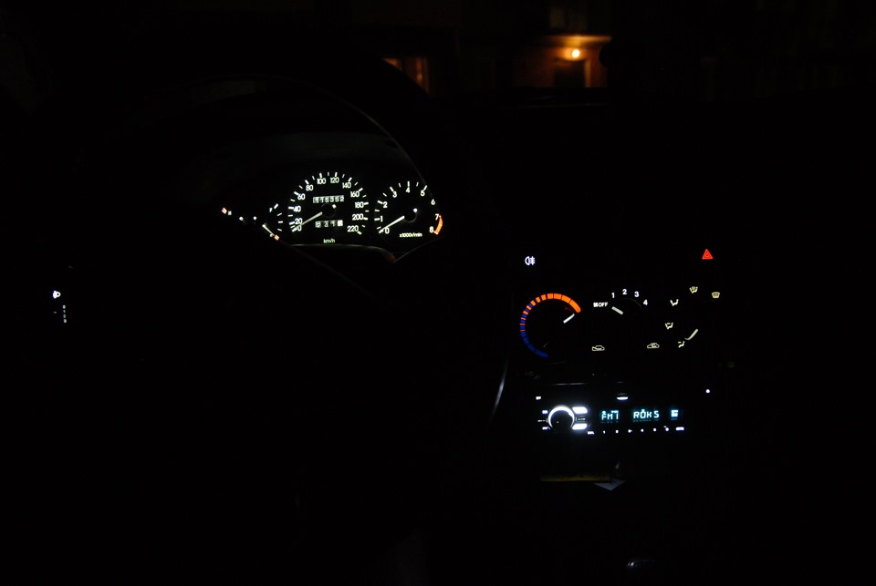 Замена цвета подсветки на магнитоле SONY на белый. — Daewoo Lanos, 1,5 ...